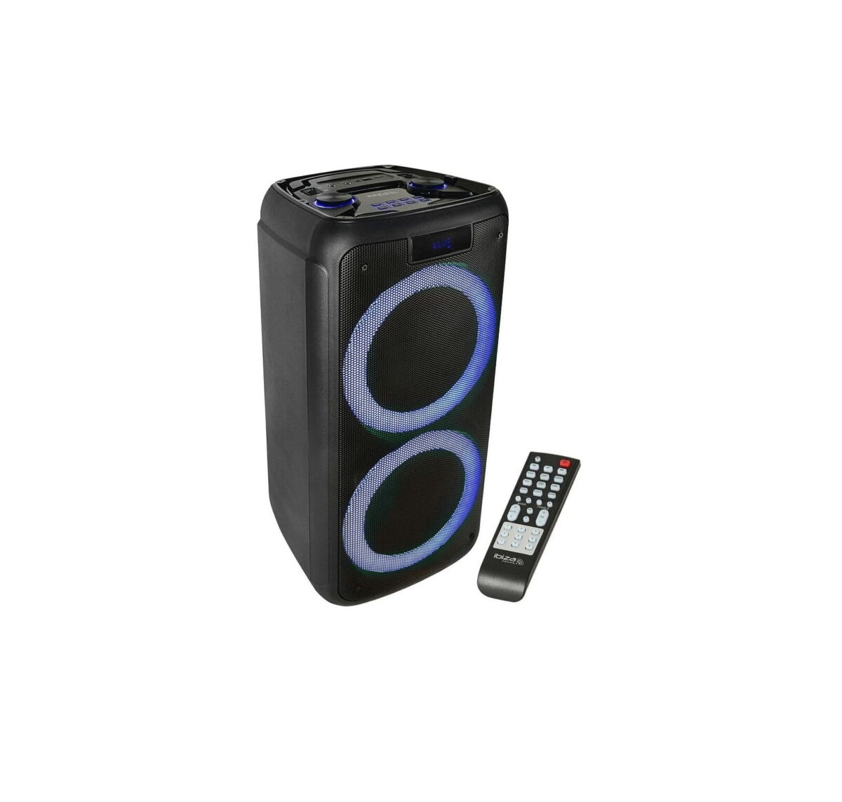 Nešiojama kolonėlė Freesound400, USB, TF, RC, Bluetooth, 2x 8′′