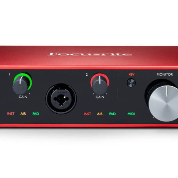 Garso plokste Focusrite Scarlett 4i4 3rd Gen (2)