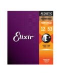 Elixir 16052 Nanoweb Phosphor Bronze 12-53