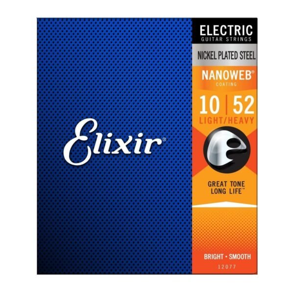 Elixir 12077 Nanoweb Light/Heavy 10-52