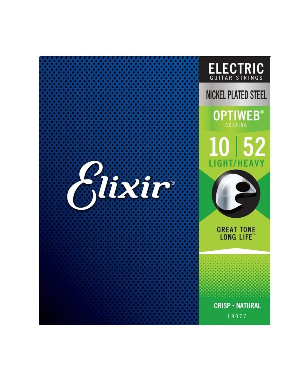 Elixir 19077 Optiweb Light/Heavy 10-52