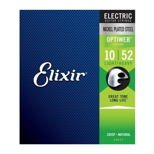 Elixir 19077 Optiweb Light/Heavy 10-52