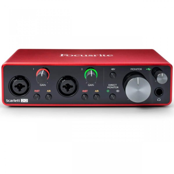 Garso plokste Focusrite Scarlett 2i2 3rd Gen (2)