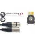 Mikrofoninis laidas Stagg NMC1R XLR/m - XLR/f 1m