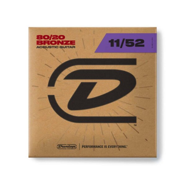 Dunlop DAB1152 80/20 Bronze 11-52