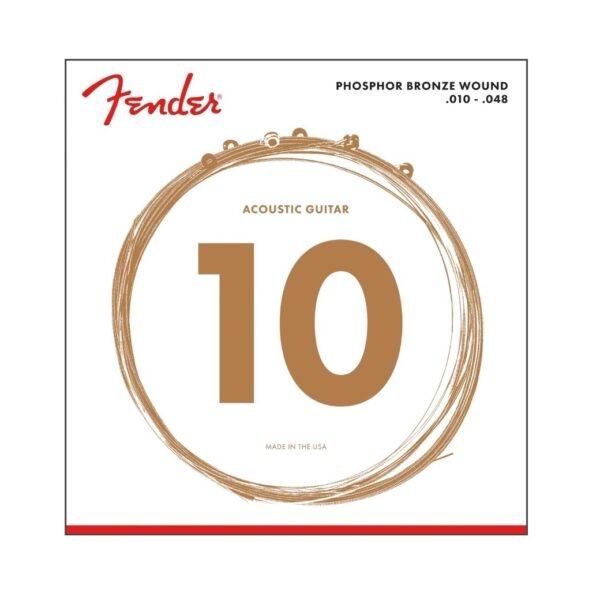 Fender 60XL 10-48 Phosphor Bronze