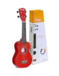 Soprano ukulelė Stagg US-RED (+ dėklas)