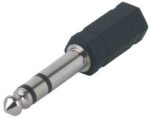 Adapteris 3,5 mm stereo mini jack (f) - 6,3 mm stereo jack (m) Gewa 191604
