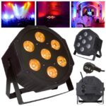 LED prožektorius LIGHT4ME TRI PAR BASIC 7x9W