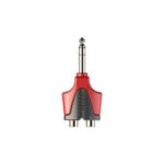 Adapteris RCA 2x (f) - Jack 6,3 mm Roxtone RPAN330