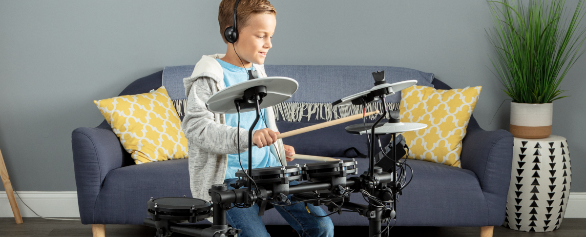 Skaitmeniniai būgnai Alesis Debut Kit
