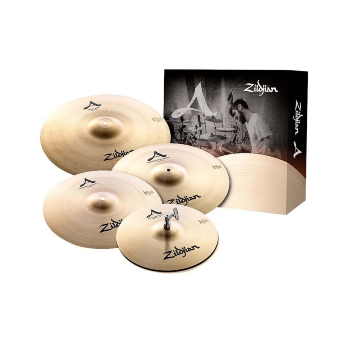 Būgnų lėkščių komplektas Zildjian S390 S-Family Performer Pack