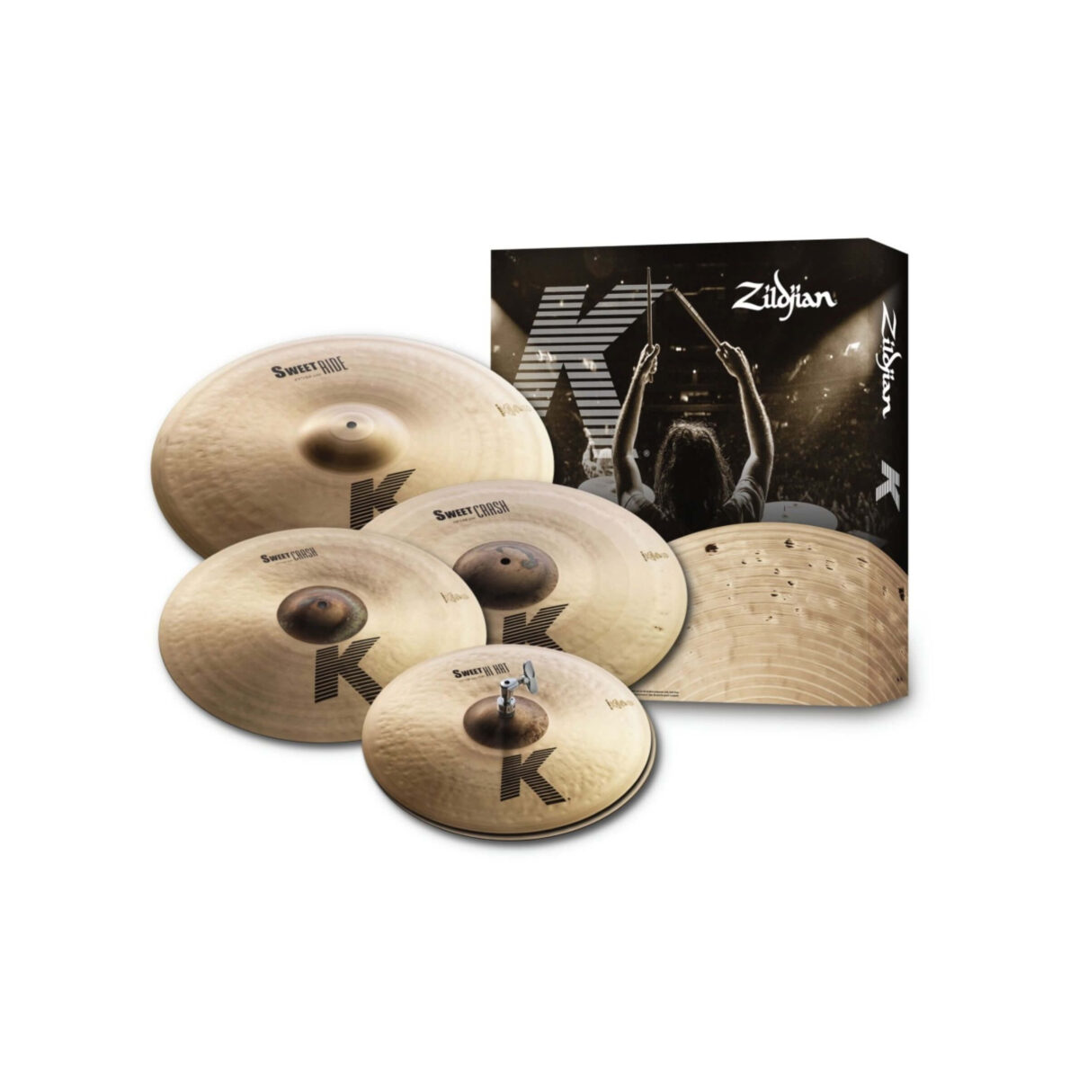 Būgnų lėkščių komplektas Zildjian K800 K Promo Pack