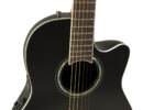 Elektro-klasikinė gitara Ovation Celebrity CS Standard Mid Cutaway Black