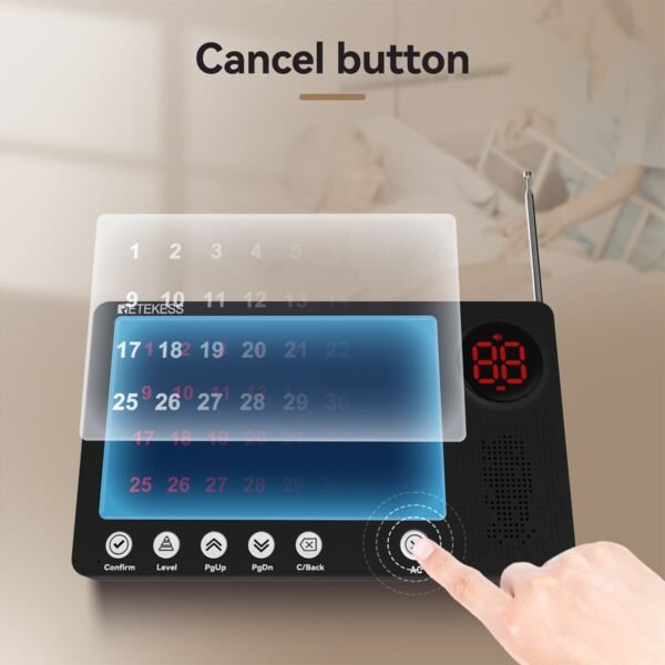 retekess-long-range-2000m-nurse-call-system-th108-host-receiver-with-th010-call-button-cancel-button