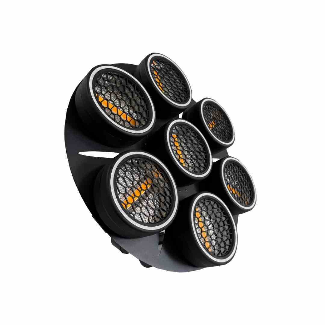 Vintažinis apšvietimas Evolights Lumen 7 Ring