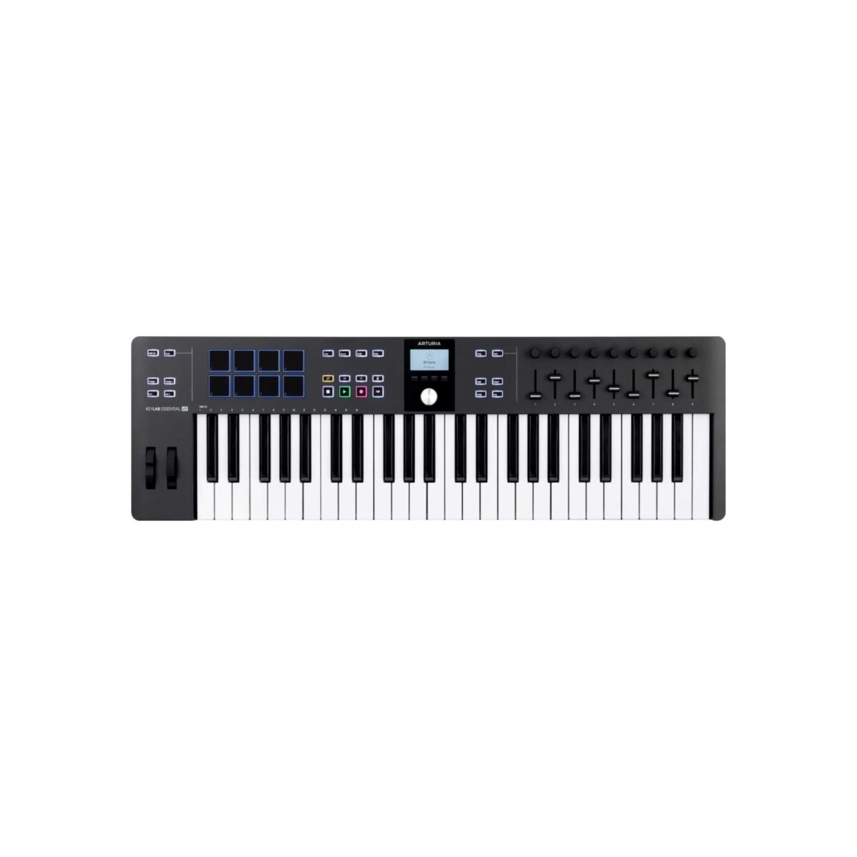 Midi klaviatūra ARTURIA Keylab Essential 49 Mk3 - juoda
