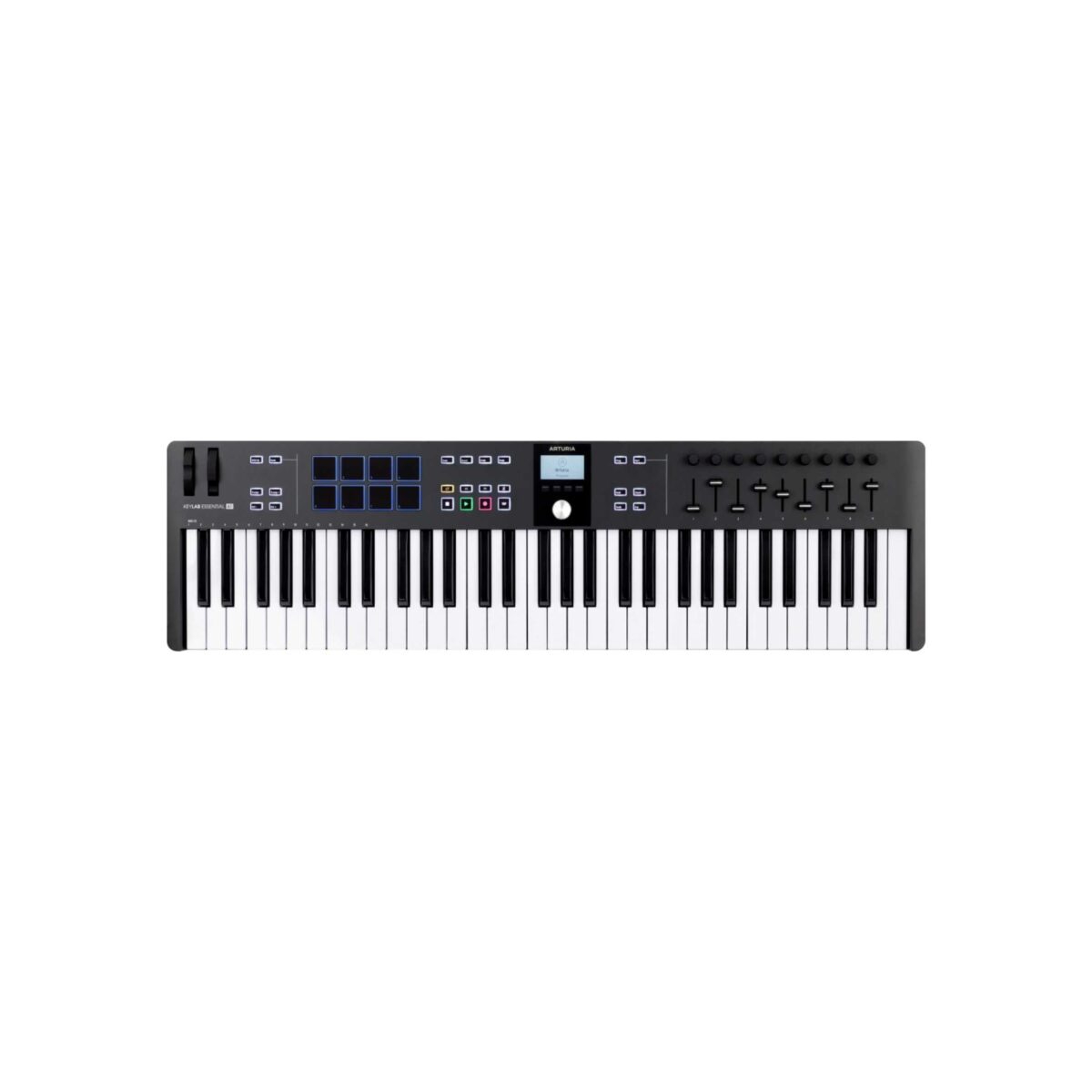 Midi klaviatūra ARTURIA Keylab Essential 61 Mk3 -juoda