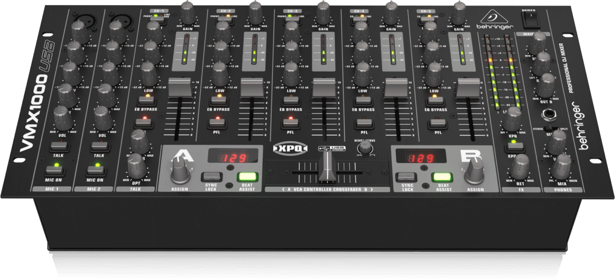 DJ garso pultas Behringer VMX1000USB