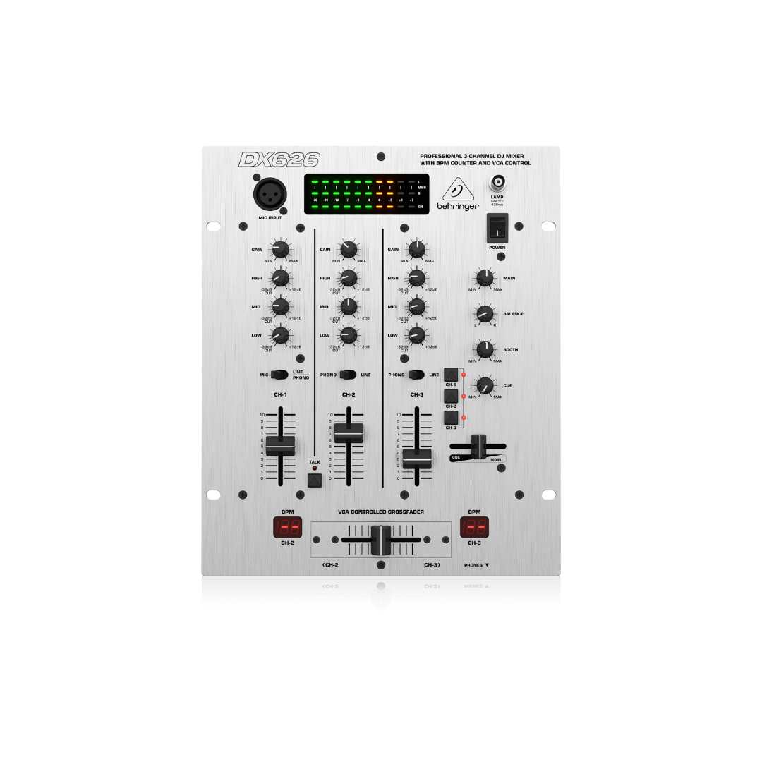 DJ garso pultas Behringer DX626