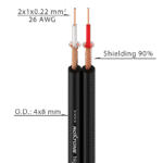 Garso kabelis Roxtone 26AWG 100m