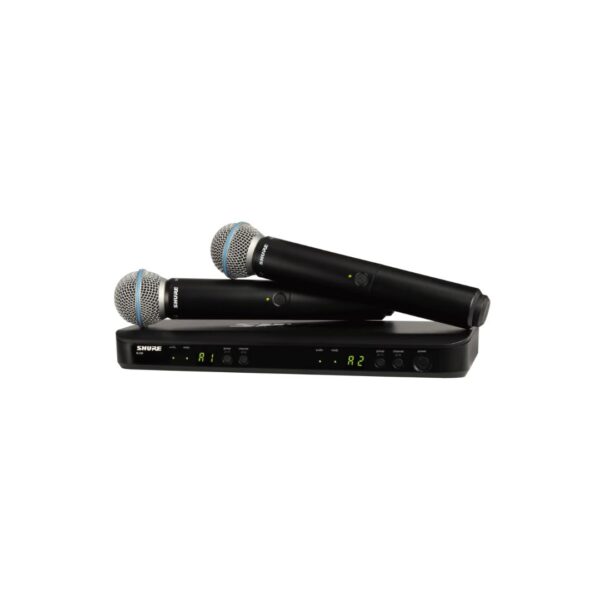 Bevielė mikrofono sistema Shure SH BLX288E/B58