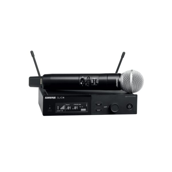 Bevielė mikrofono sistema Shure SLXD24/SM58 H56