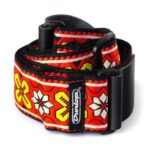 Gitaros diržas Dunlop Jacquard Avalon Red