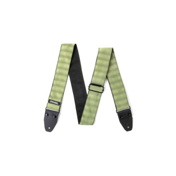 Gitaros diržas Dunlop Designer Jacquard Hexagon Echo Olive