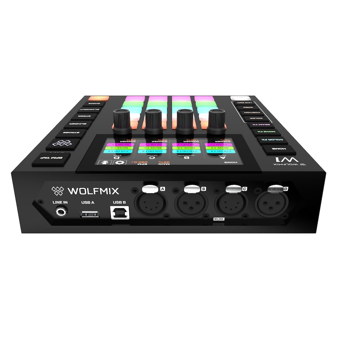 Apšvietimo valdymo pultas Wolfmix W1 Mk2