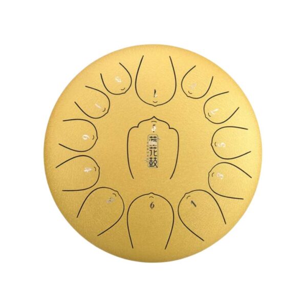 Mėnulio būgnas Hluru-Huashu THL13-12-Golden (C tonacija)
