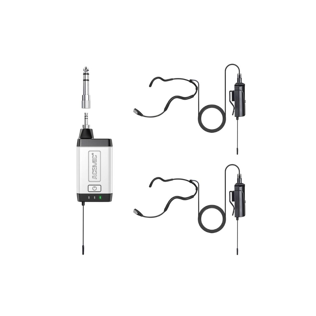 Belaidis headset mikrofonas Acemic Q2/H2