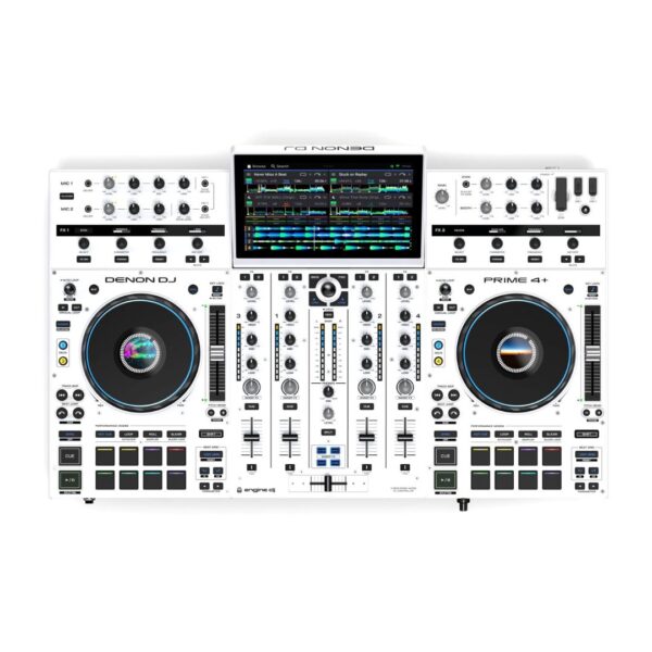 DJ garso pultas Denon DJ Prime 4+ White