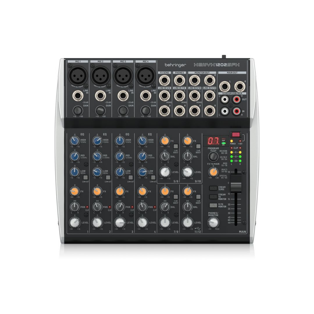 Mikšerinis pultas Behringer XENYX 1202SFX