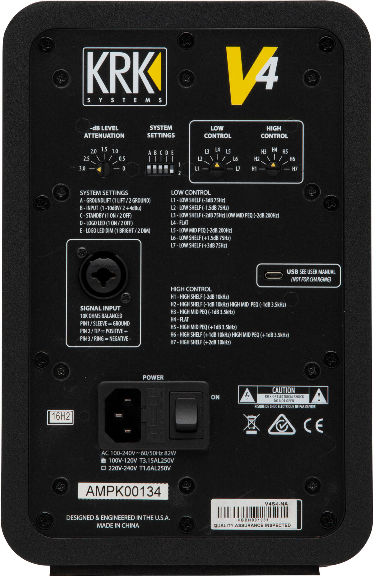 Studijinės kolonėlės KRK V4S4