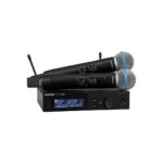 Bevielių mikrofonų sistema Shure SLXD24D+E/Beta58 S50