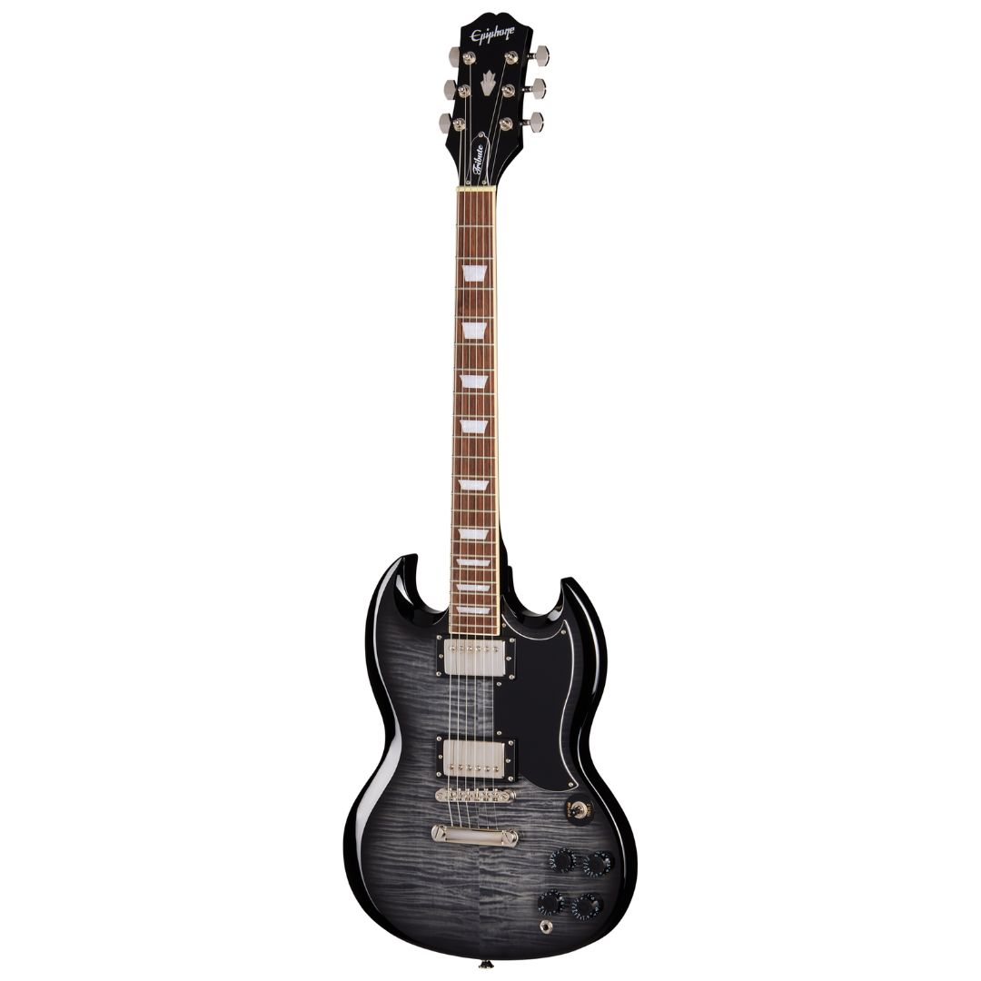 Elektrinė gitara Epiphone SG Tribute Plus Ebony Burst