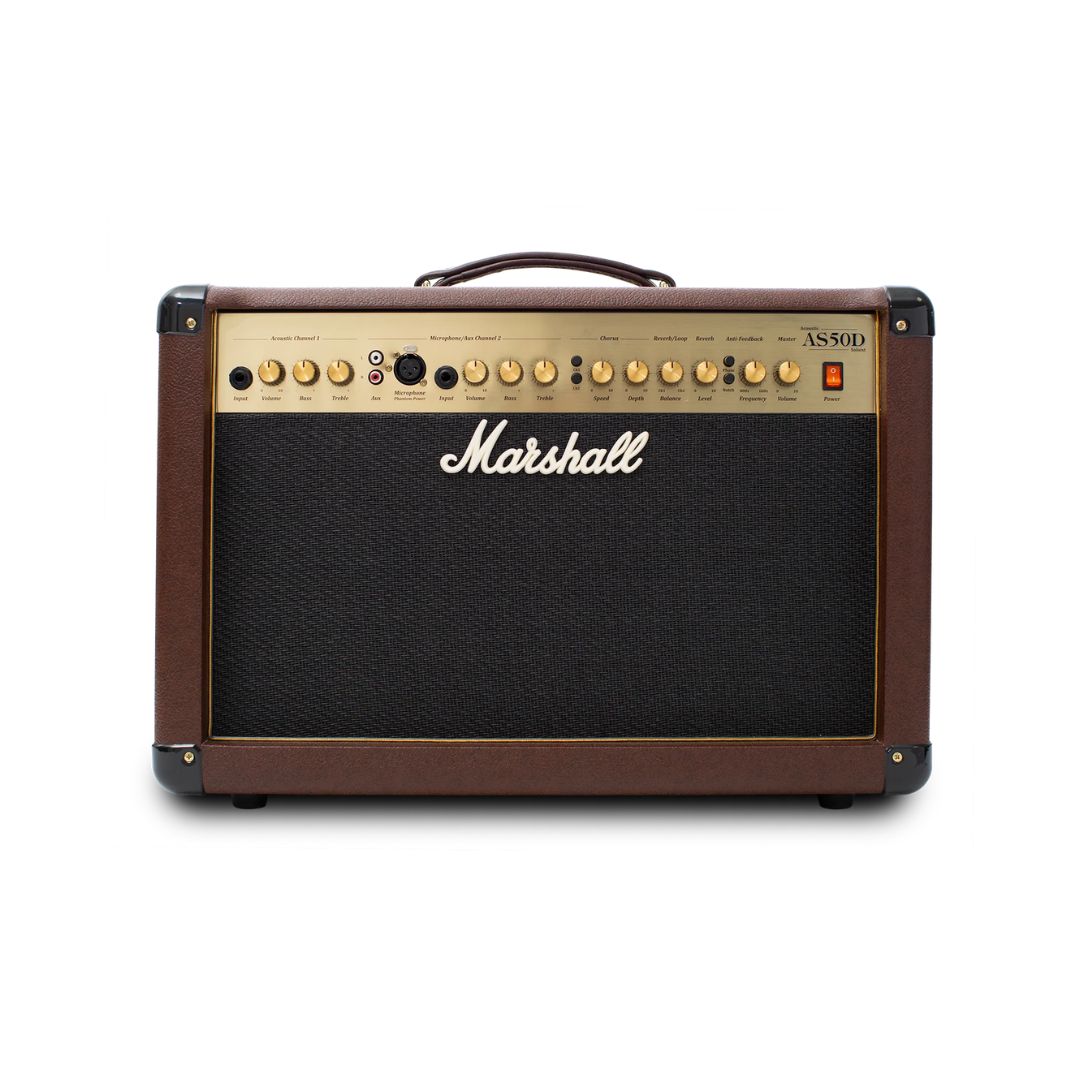 Stiprintuvas akustinei gitarai Marshall AS50DV 50W