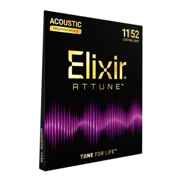Elixir Attune Phosphor Bronze 21027 11-52