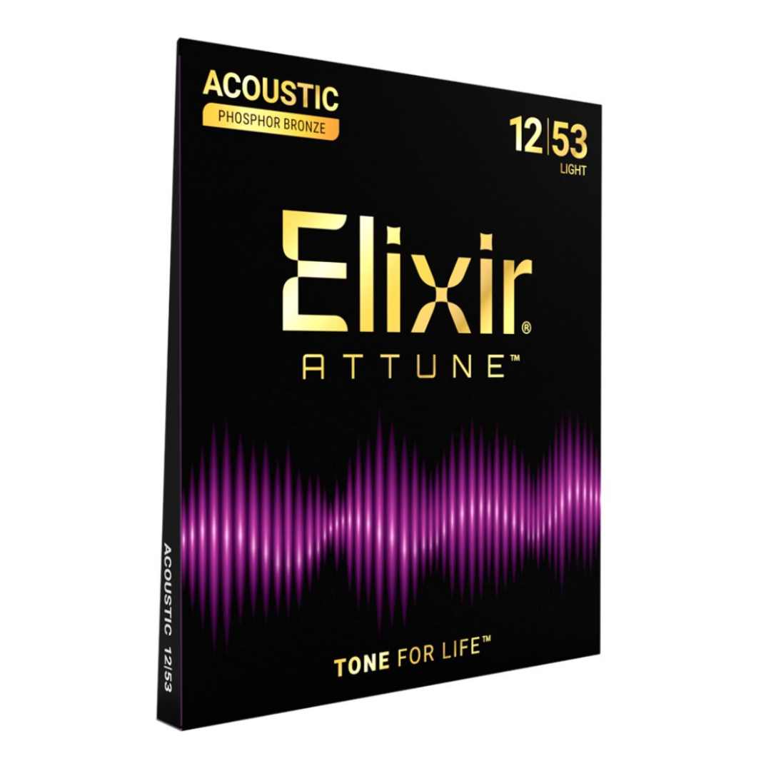 Elixir Attune Phosphor Bronze 21052 12-53