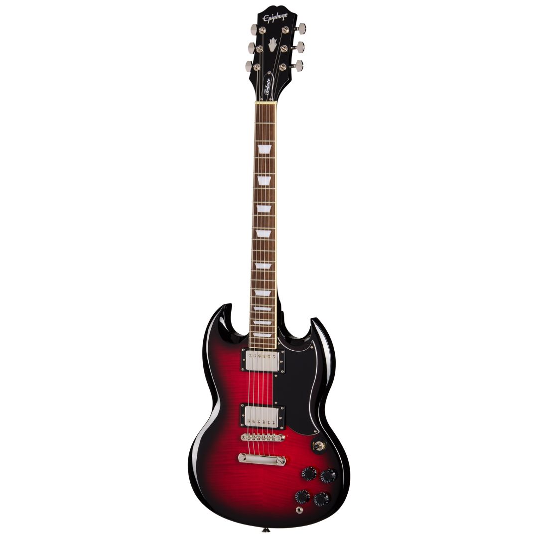 Elektrinė gitara Epiphone SG Tribute Plus Cherry Burst