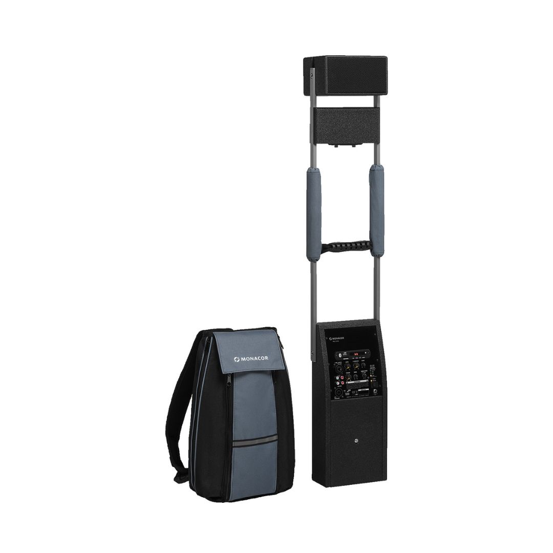Nešiojama garso sistema Monacor PAS-254D