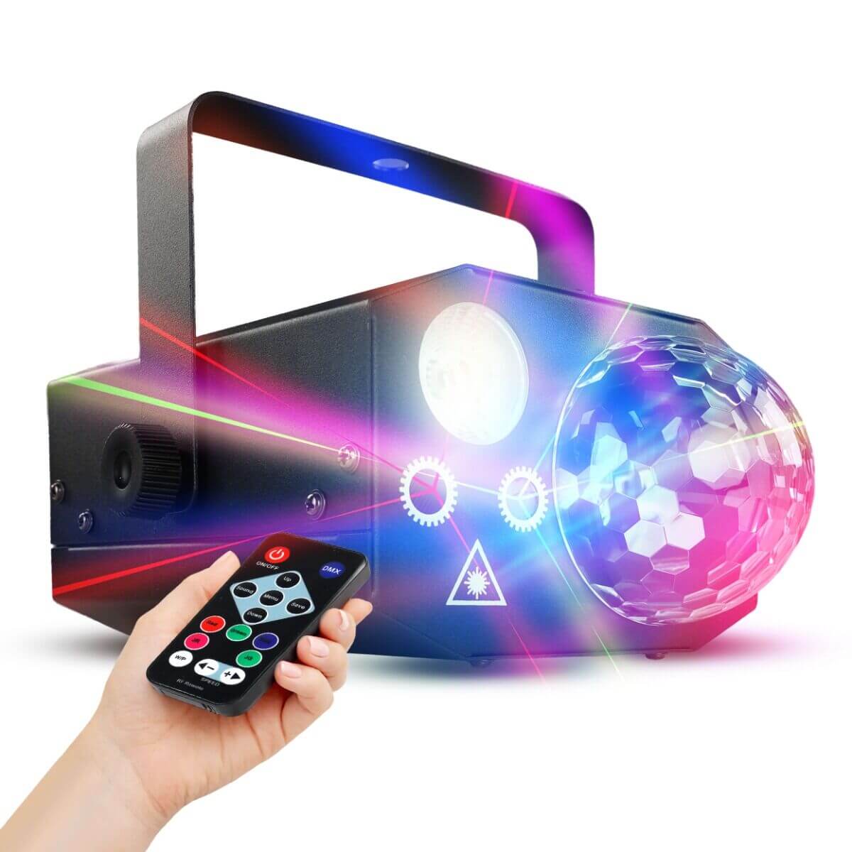 Šviesos efektų komplektas LIGHT4ME GIG SET 1