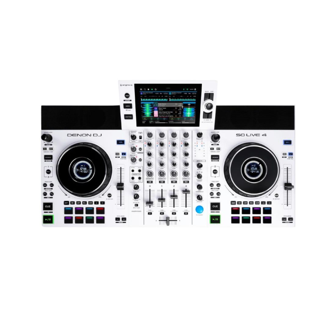 DJ garso pultas Denon DJ SC Live 4 WH