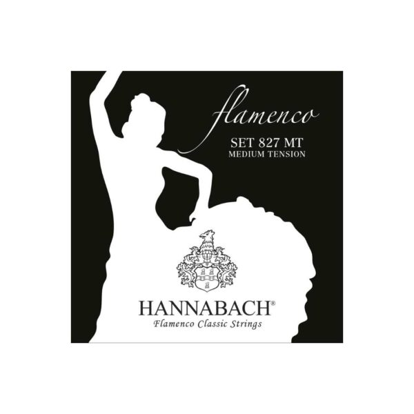 Stygos klasikinei gitarai Hannabach Flamenco 827 Medium