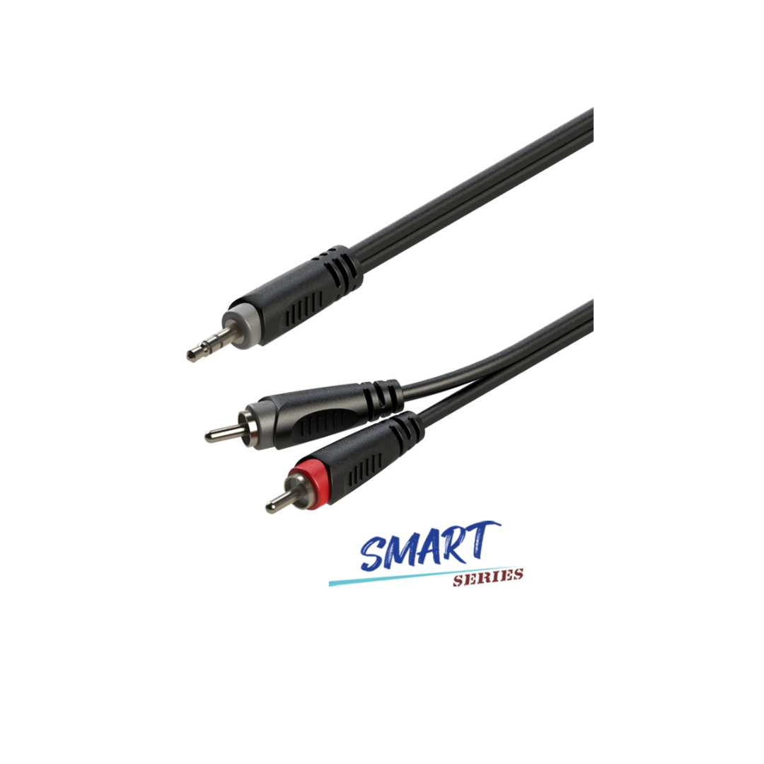 Laidas Mini Jack – 2x RCA Roxtone SAYC150L6