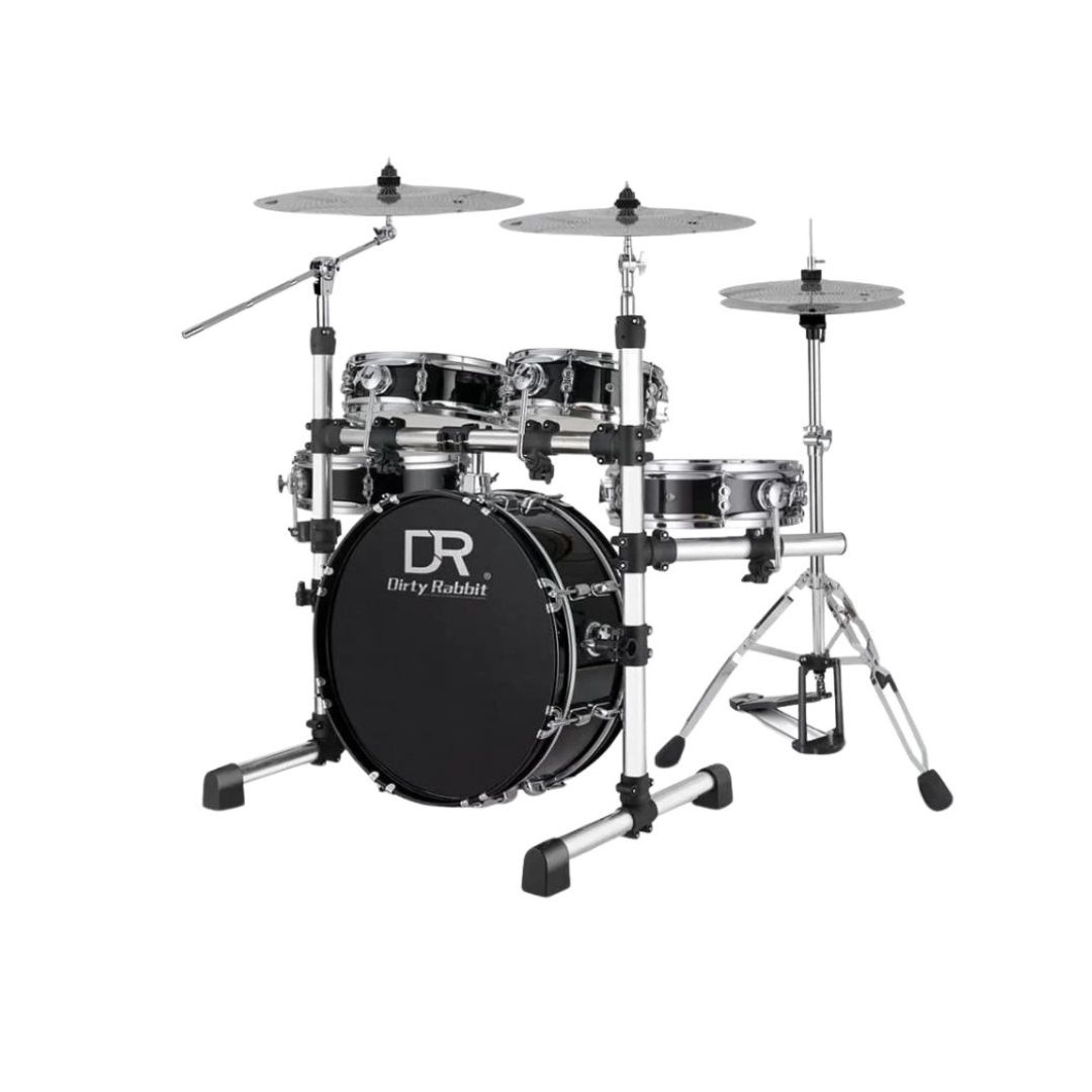 Būgnų komplektas Dirty Rabbit TDB-200-BK