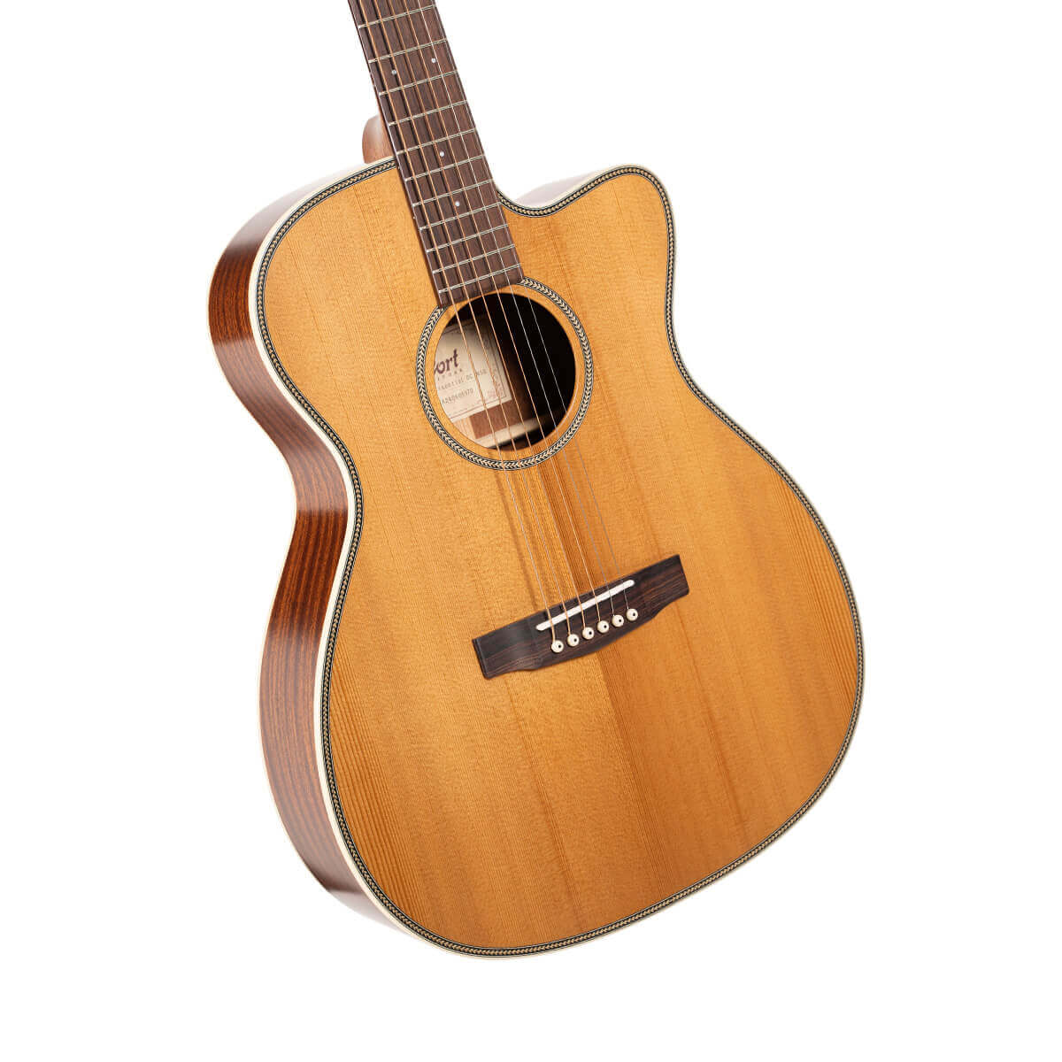 Elektro-akustinė gitara Cort Essence OC4 NSG
