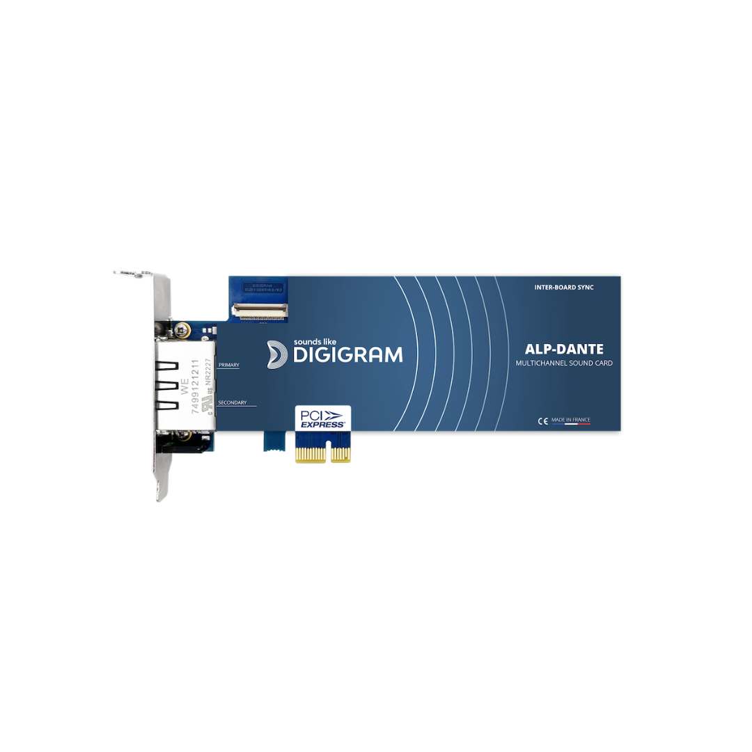 PCIe garso plokštės Didigram ALP-DANTE