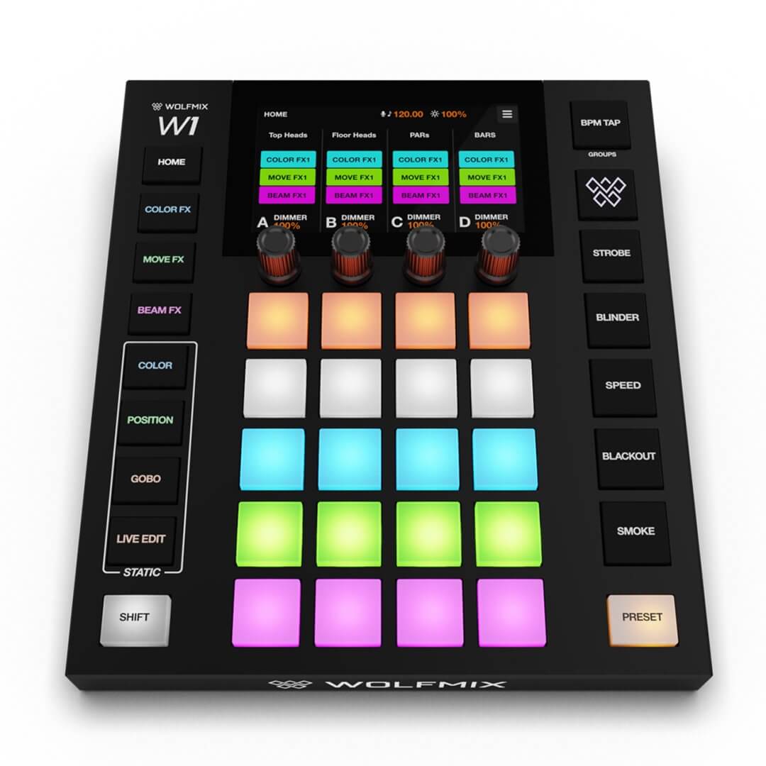Apšvietimo valdymo pultas Wolfmix W1 Mk3